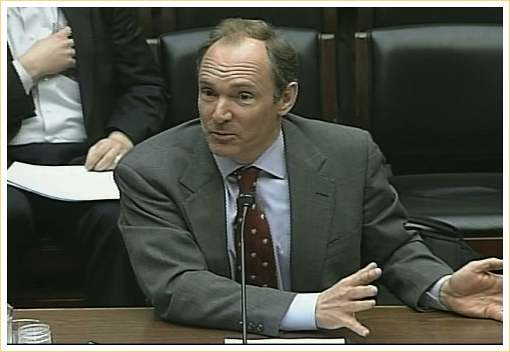 really big picture of Sir Tim